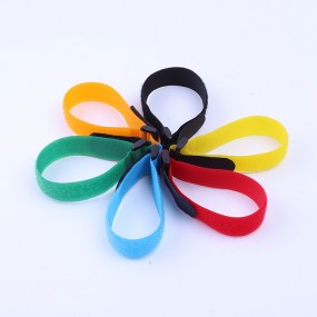 Klettbänder Klettband mit PVC öse mit Logodruck als Wer...