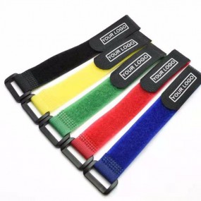 bedruckte Klett-Kabelbinder Kabelkletts Klettbänder mit...