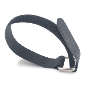 Klett Kabelbinder Kabel Klettbänder Metallöse mit eigen...